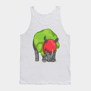 Rhino Helmet Football Tank Top